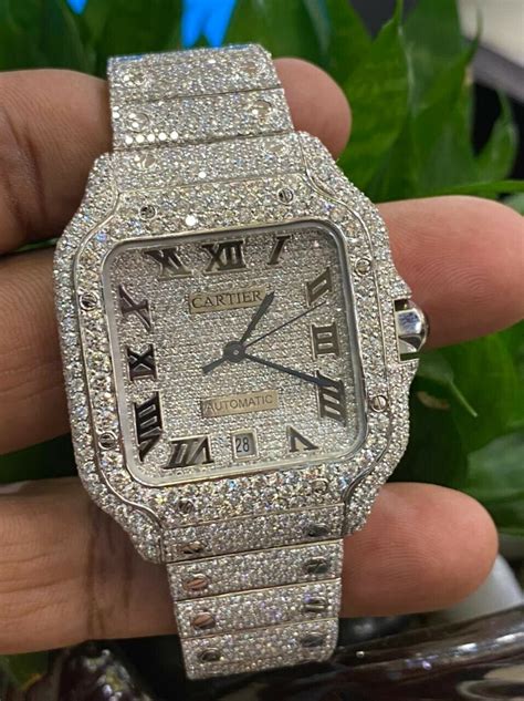 cartier watches diamond men's